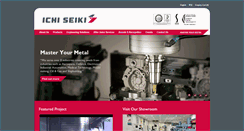 Desktop Screenshot of ichiseiki.com